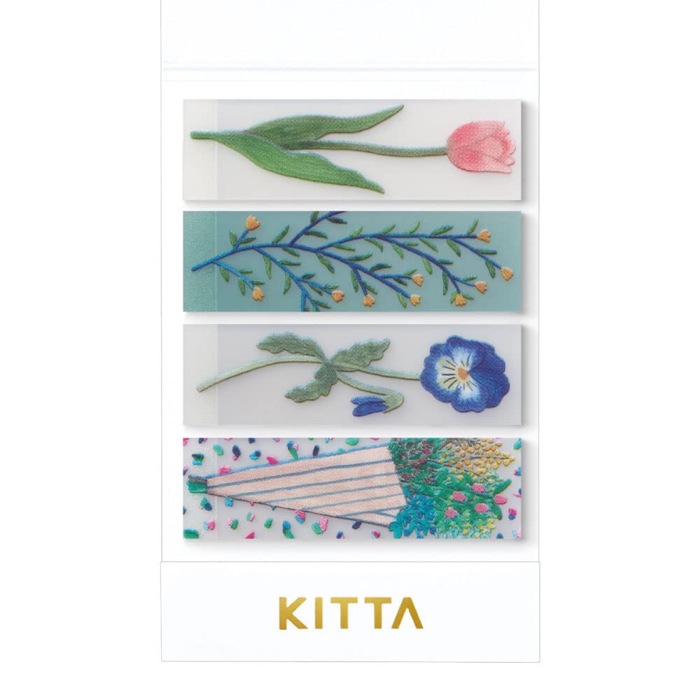 Amazon.com: KING JIM KITT009 Masking Tape, Clear, Flower : Arts